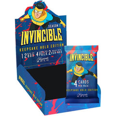 Keepsake: Invincible Season 1- Holo Hobby Box (12 Packs) Trading Cards Keepsake
