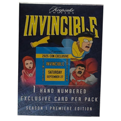 LACC 2025 Invincible Season 1 Keepsake Premiere Edition Saturday Exclusive - Invincible (1 Card) Memorabilia Keepsake