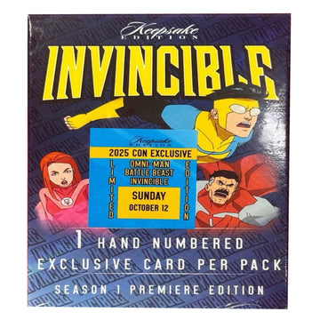 NYCC 2025: Invincible Keepsake (Season 1 Premiere Edition) Sunday Exclusive - Invincible Battle Beast Omni-Man Memorabilia Keepsake