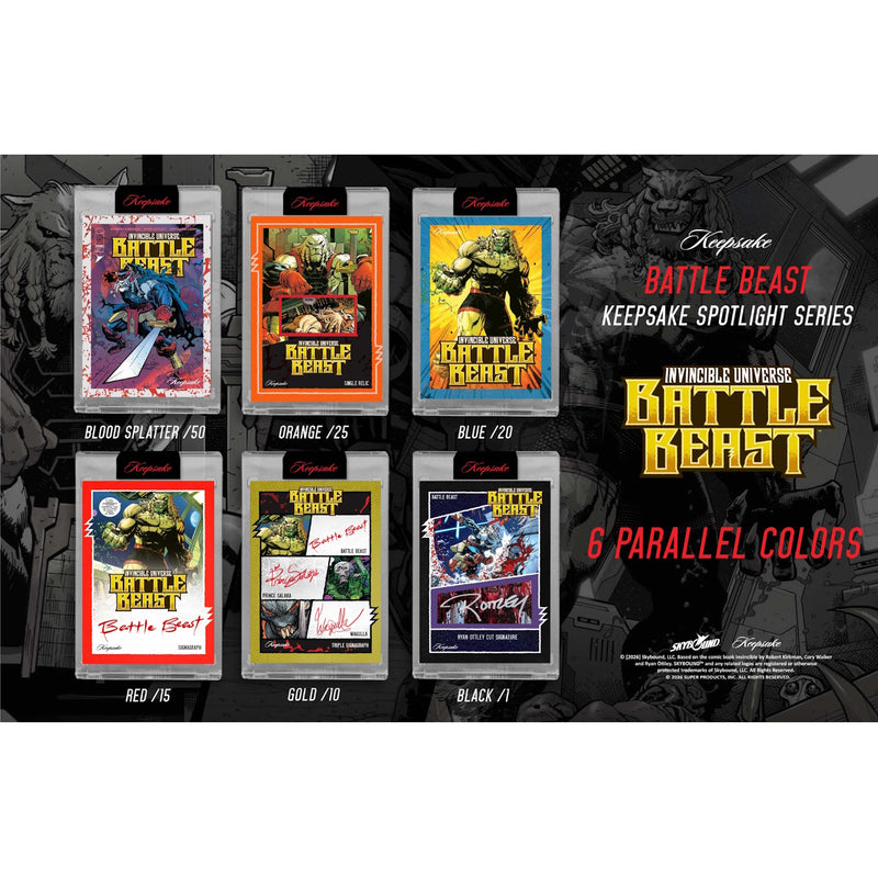 Keepsake: Battle Beast 1st Edition Spotlight Series Box Trading Cards Keepsake