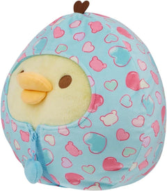 Kiiroitori San-X Original Hearts: Sleeping Bag Plush Toys & Games Rilakkuma