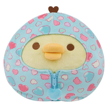 Kiiroitori San-X Original Hearts: Sleeping Bag Plush Toys & Games Rilakkuma