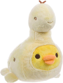 Kiiroitori San-X Original: Plays with Dino Series Plush - Pastel Yellow Toys & Games Rilakkuma
