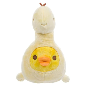 Kiiroitori San-X Original: Plays with Dino Series Plush - Pastel Yellow Toys & Games Rilakkuma