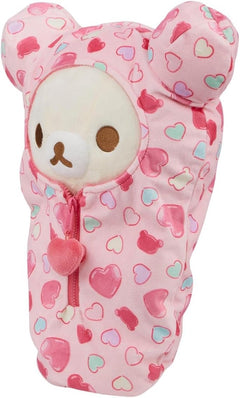 Korilakkuma San-X Original: Hearts Sleeping Bag Plush Toys & Games Rilakkuma