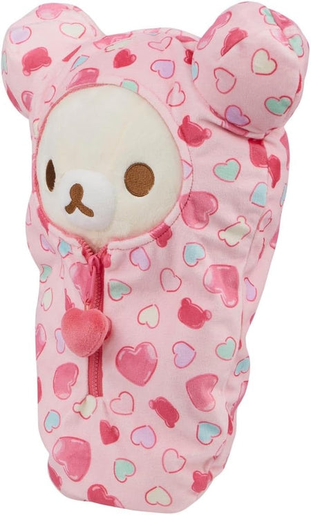 Korilakkuma San-X Original: Hearts Sleeping Bag Plush Toys & Games Rilakkuma