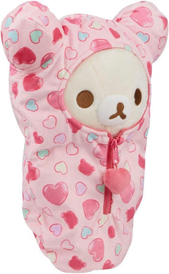 Korilakkuma San-X Original: Hearts Sleeping Bag Plush Toys & Games Rilakkuma