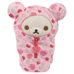 Korilakkuma San-X Original: Hearts Sleeping Bag Plush Toys & Games Rilakkuma