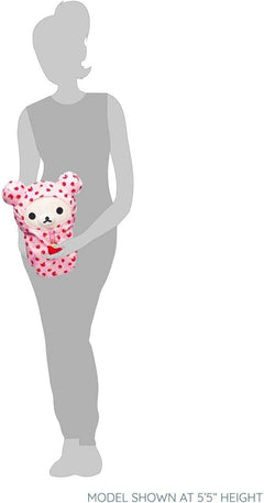 Korilakkuma San-X Original: Strawberry Pattern Pink Sleeping Bag Plush Toys & Games Rilakkuma