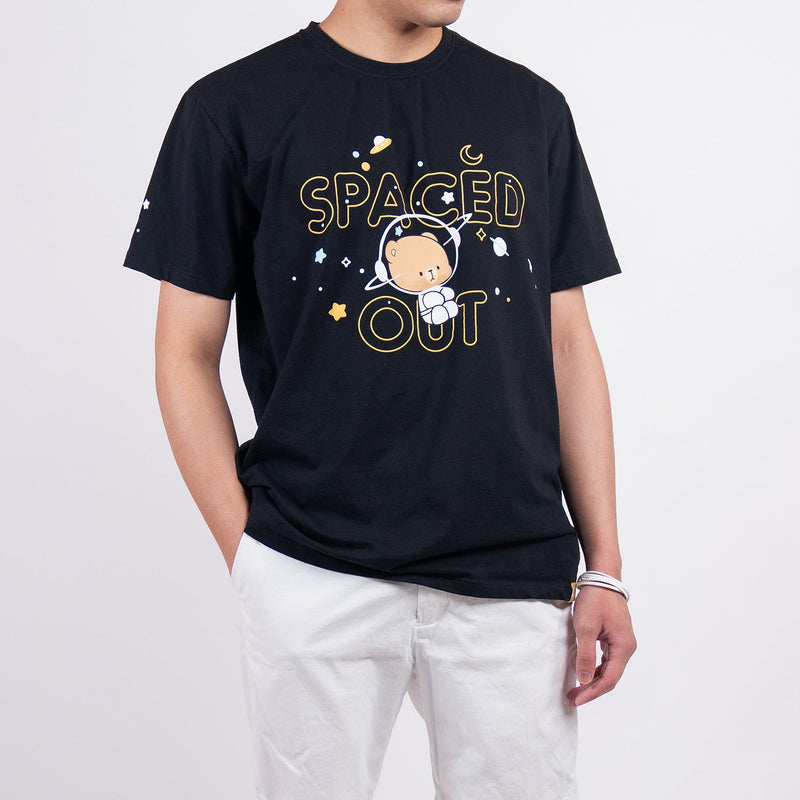 Spaced Out T-shirt T-Shirts Milk Mocha Bear
