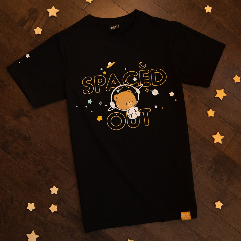 Spaced Out T-shirt T-Shirts Milk Mocha Bear