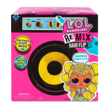 LOL Surprise Remix Hair Flip Dolls - 15 Surprises with Hair Reveal & Music - One Random Box Toys & Games LoL Surprise