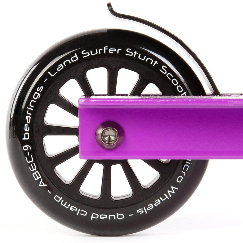 Land Surfer Stunt Scooter - Purple Skull Toys & Games Land Surfer
