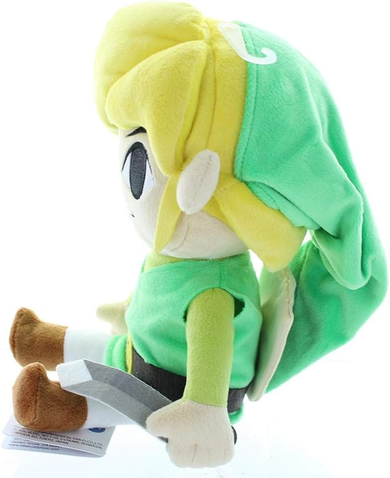 Legend of Zelda Wind Waker: Toon Link - 12" Plush Toys & Games Nintendo