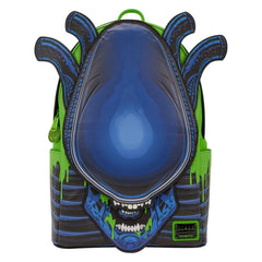 Loungefly: Alien Xenomorph Cosplay Glow Full Size Backpack Clothing and Apparel Loungefly