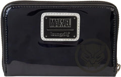 Loungefly: Black Panther Shine Black - Zip Around Purse Clothing and Apparel Loungefly