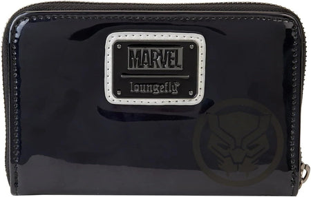 Loungefly: Black Panther Shine Black - Zip Around Purse Clothing and Apparel Loungefly