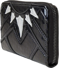 Loungefly: Black Panther Shine Black - Zip Around Purse Clothing and Apparel Loungefly