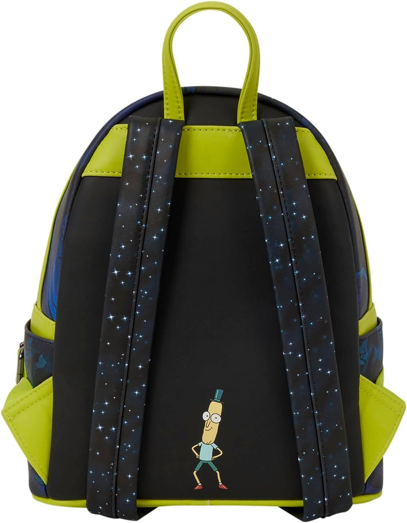 Loungefly CN Rick and Morty: Space Cruiser Mini Backpack Clothing and Apparel Loungefly