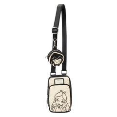 Loungefly Disney: Alice In Wonderland Sling Bag Clothing and Apparel Loungefly
