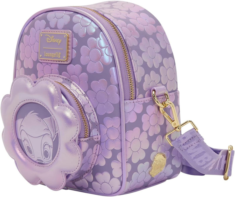 Loungefly: Disney Bambi Micro Mini Convertible Crossbody Bag Clothing and Apparel Loungefly