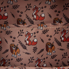Loungefly Disney: Fox and the Hound Mini Backpack Clothing and Apparel Loungefly