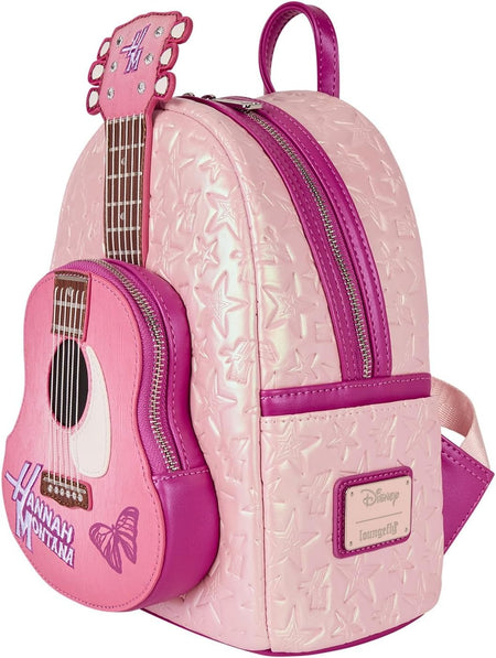 Loungefly: Disney Hannah Montana Guitar Mini Backpack Clothing and Apparel Loungefly