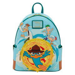 Loungefly Disney: Phineas and Ferb Light Up Mini Backpack Clothing and Apparel Loungefly