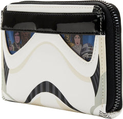 Loungefly Disney: Star Wars - Stormtrooper Zip Around Wallet Clothing and Apparel Loungefly