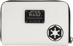 Loungefly Disney: Star Wars - Stormtrooper Zip Around Wallet Clothing and Apparel Loungefly