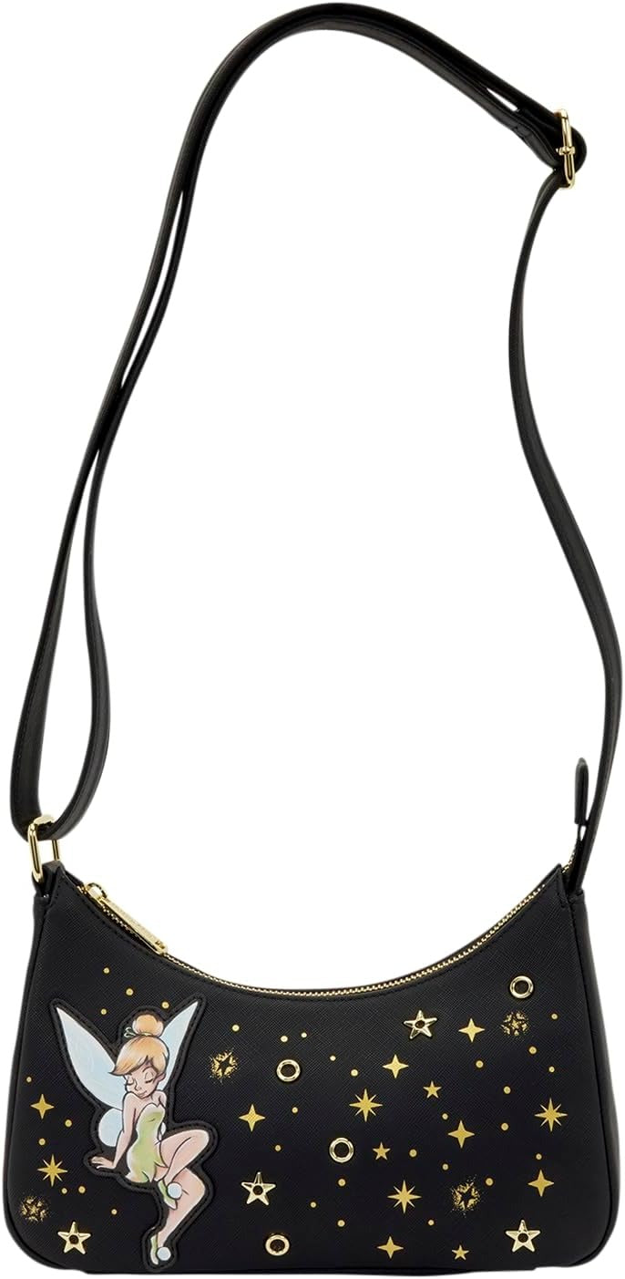 Loungefly: Disney - Tinkerbell Pixie Dust Crossbody Bag Clothing and Apparel Funko