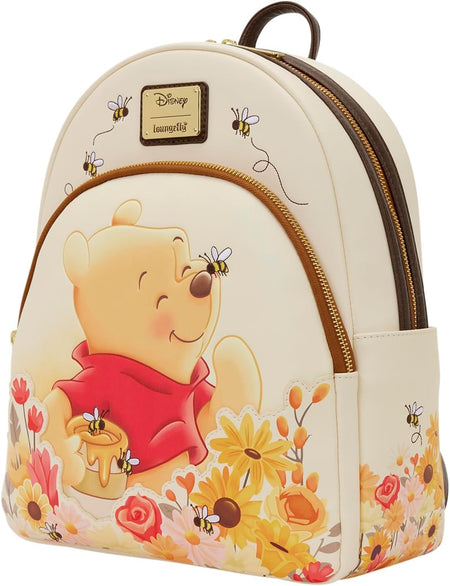 Loungefly: Disney Winnie The Pooh Mid Size Backpack Clothing and Apparel Loungefly