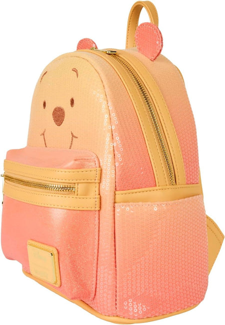 Loungefly: Disney - Winnie the Pooh All That Glitters Mini Backpack Clothing and Apparel Loungefly