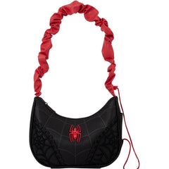 Loungefly: Marvel Spider-Man - Spider Web Shoulder Bag Clothing and Apparel Loungefly