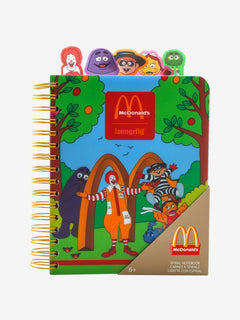 Loungefly McDonald's Characters - Spiral Tab Journal Memorabilia Loungefly
