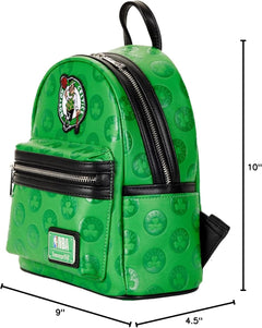Loungefly: NBA Boston Celtics Logo Mini Backpack Clothing and Apparel Loungefly