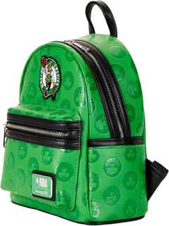 Loungefly: NBA Boston Celtics Logo Mini Backpack Clothing and Apparel Loungefly