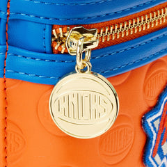 Loungefly: NBA New York Knicks Patches Mini Backpack Clothing and Apparel Loungefly