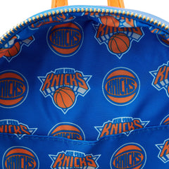 Loungefly: NBA New York Knicks Patches Mini Backpack Clothing and Apparel Loungefly