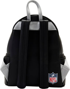 Loungefly: NFL Las Vegas Raiders Patches Mini Backpack Clothing and Apparel Loungefly