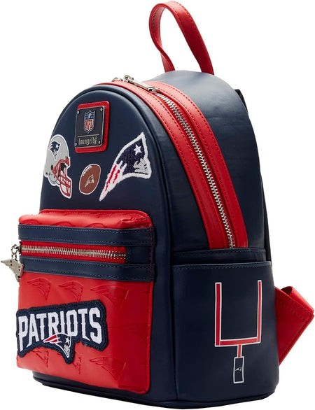 Loungefly: NFL New England Patriots Patch Icons - Mini Backpack Clothing and Apparel Loungefly
