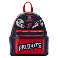 Loungefly: NFL New England Patriots Patch Icons - Mini Backpack Clothing and Apparel Loungefly