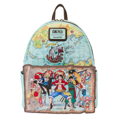 Loungefly: One Piece 25th Anniversary Straw Hat Pirates - Mini Backpack Clothing and Apparel Loungefly