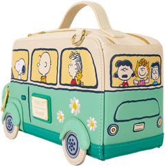 Loungefly: Peanuts Road Trip Bus Crossbody Bag Clothing and Apparel Loungefly