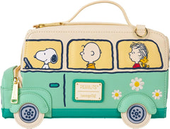 Loungefly: Peanuts Road Trip Bus Crossbody Bag Clothing and Apparel Loungefly