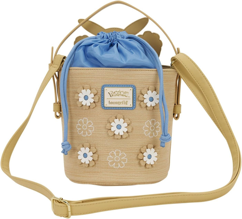 Loungefly: Pokemon - Floral Pikachu Crossbody Bag Clothing and Apparel Loungefly