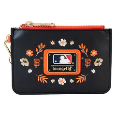 Loungefly: San Francisco Giants Floral - Wrist Clutch Clothing and Apparel Loungefly