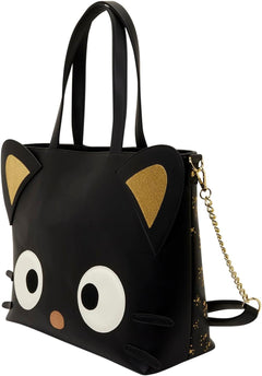 Loungefly: Sanrio Chococat Stars CrossbodyTote Bag with Coin Bag Clothing and Apparel Loungefly