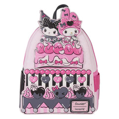 Loungefly: Sanrio My Melody and Kuromi Mini Backpack Clothing and Apparel Loungefly