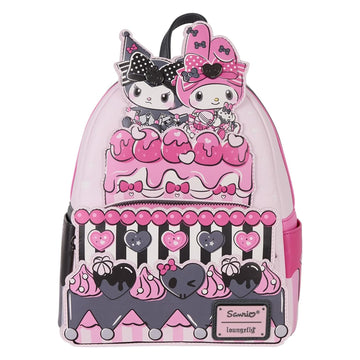 Loungefly: Sanrio My Melody and Kuromi Mini Backpack Clothing and Apparel Loungefly